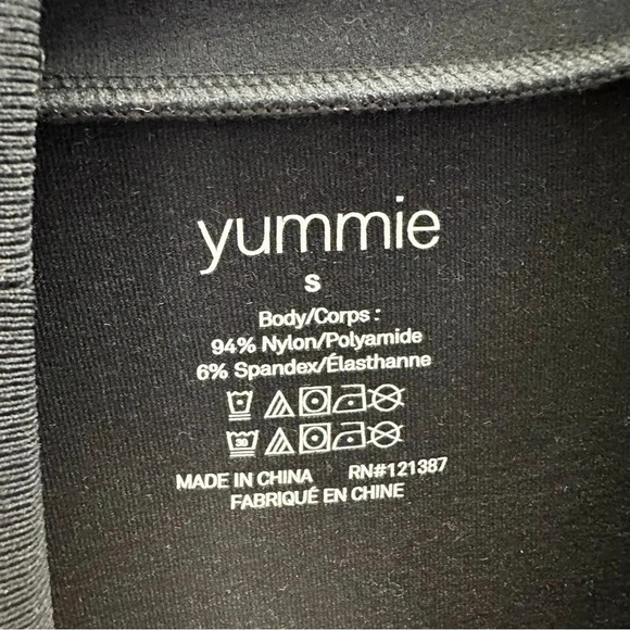 Yummie Lagos Mock Neck Smoothing Tank Dress in Black Sz Small NWT - Picture 6 of 9